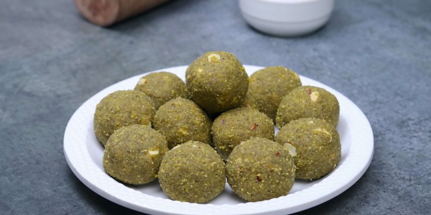 Green Moong Ladoo