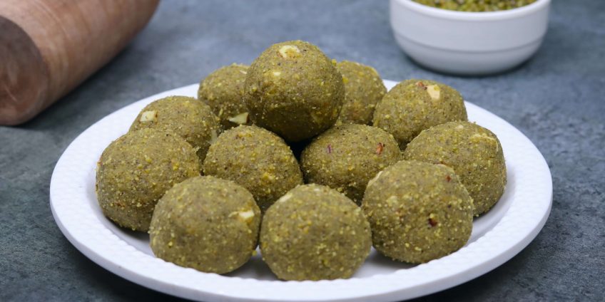 Green Moong Ladoo