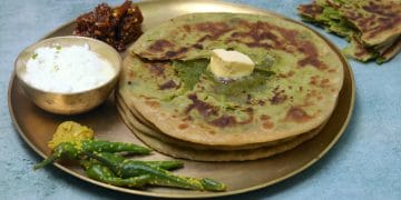 Matar Paratha