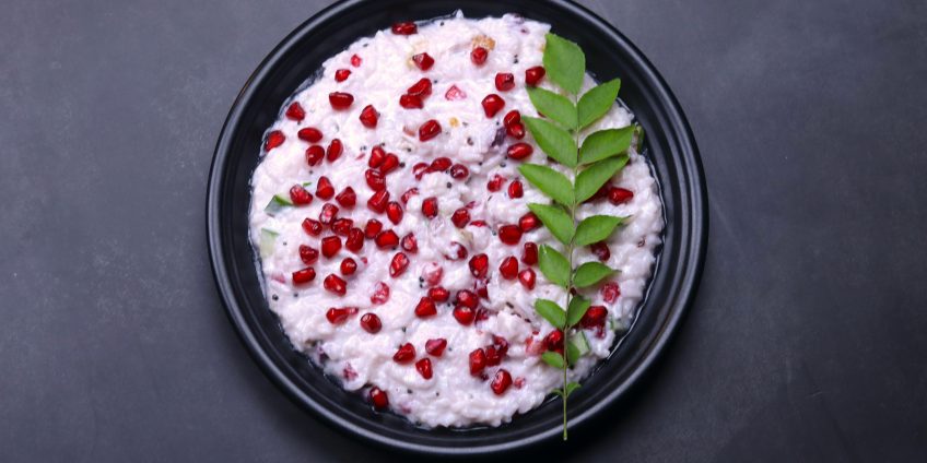 beetroot curd rice