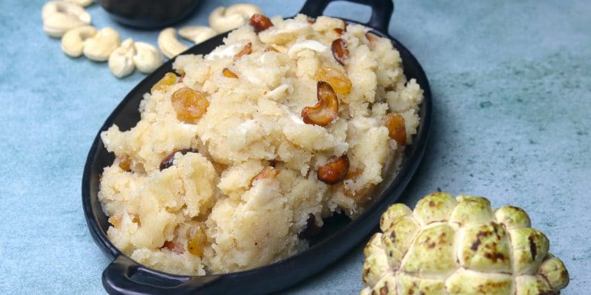 custard apple halwa