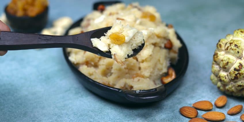 custard apple halwa