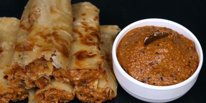 dahi garlic chutney