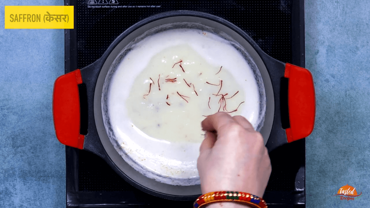 Kesar Pista Burfi step-2