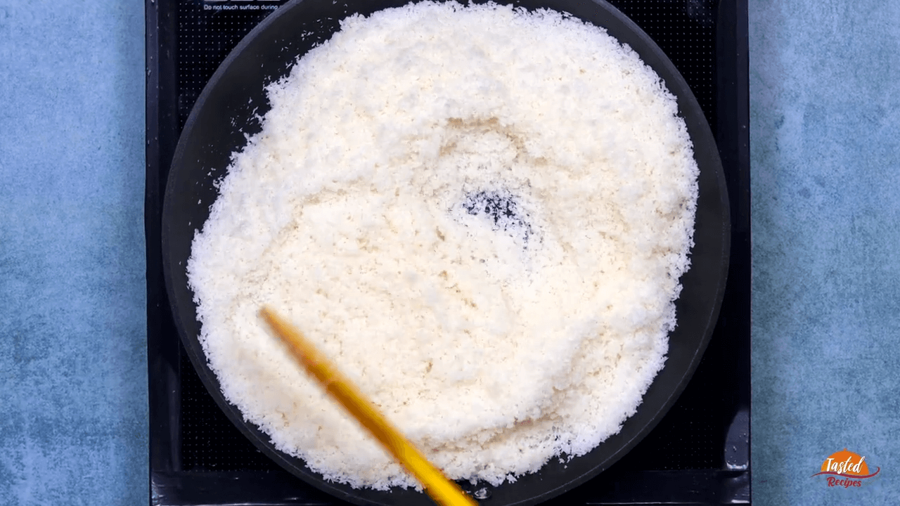Kesar Pista Burfi step-3