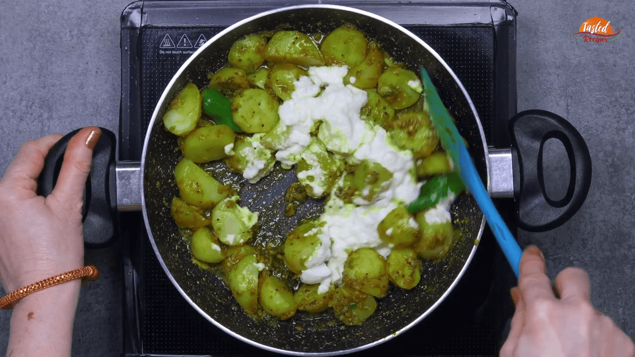 Aloo Methi Bhaji step-4
