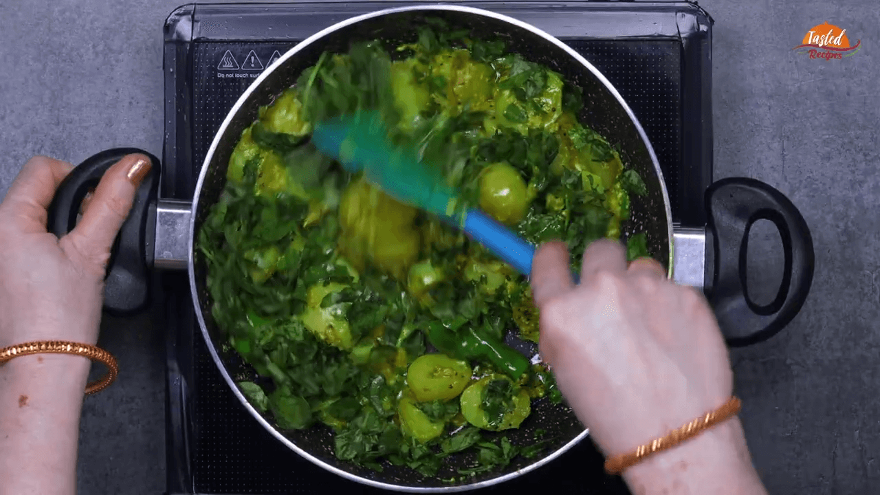 Aloo Methi Bhaji step-5