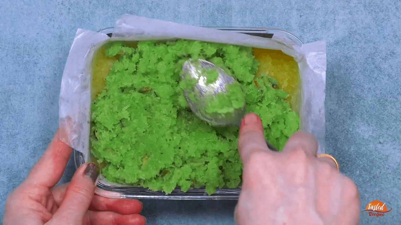 Kesar Pista Burfi step-8