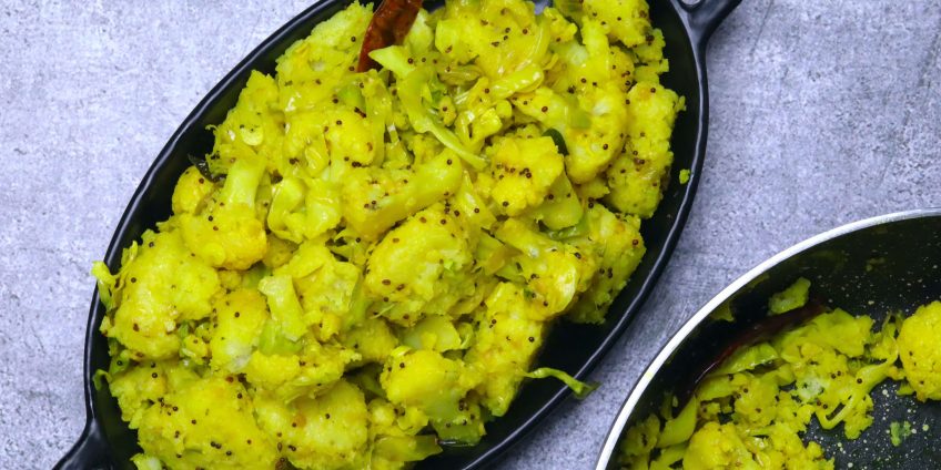 Cabbage Cauliflower Dhokla