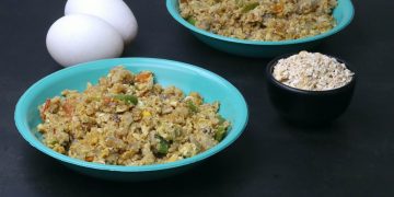 Oats Scrambled Eggs