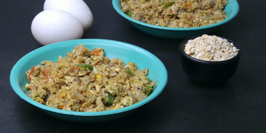 Oats Scrambled Eggs