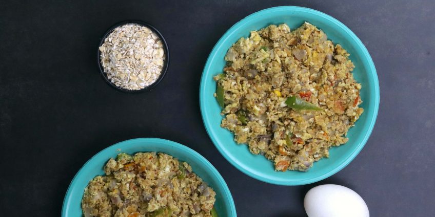 Oats Scrambled Eggs
