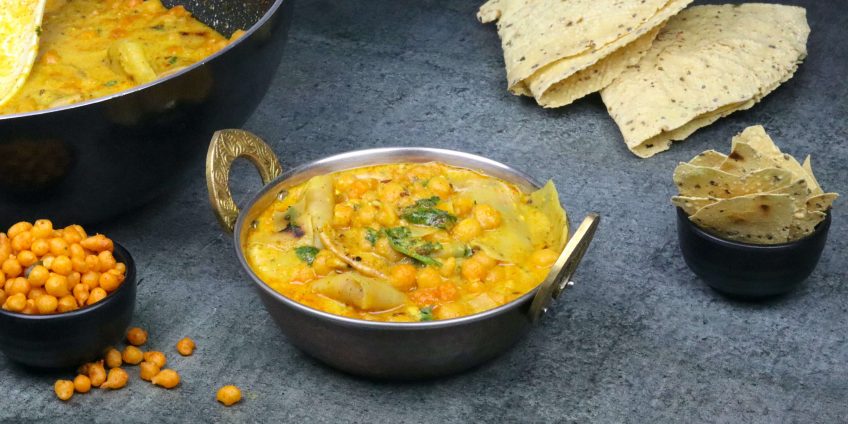 dahi papad