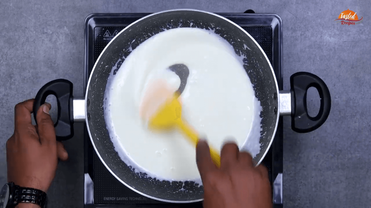 Milk Mawa step-1