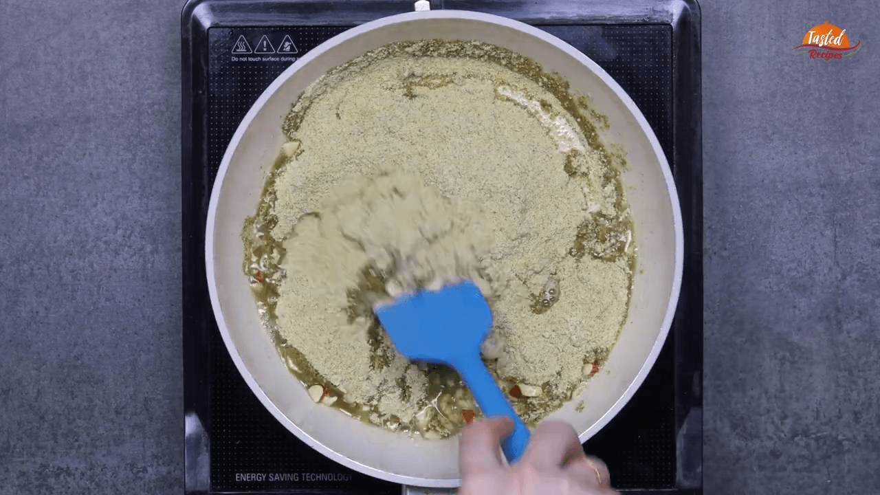 green moong ladoo step-4