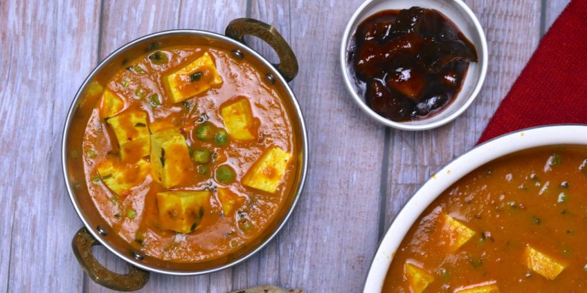 Matar Paneer