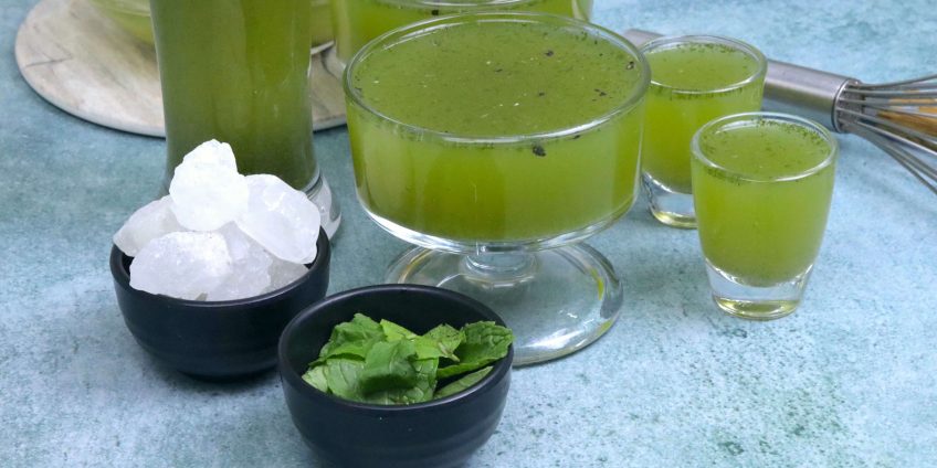 Mint Nimbu Pani