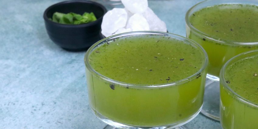 Mint Nimbu Pani