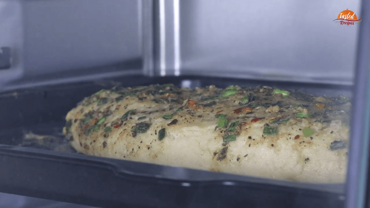 cheesy garlic bread step-10