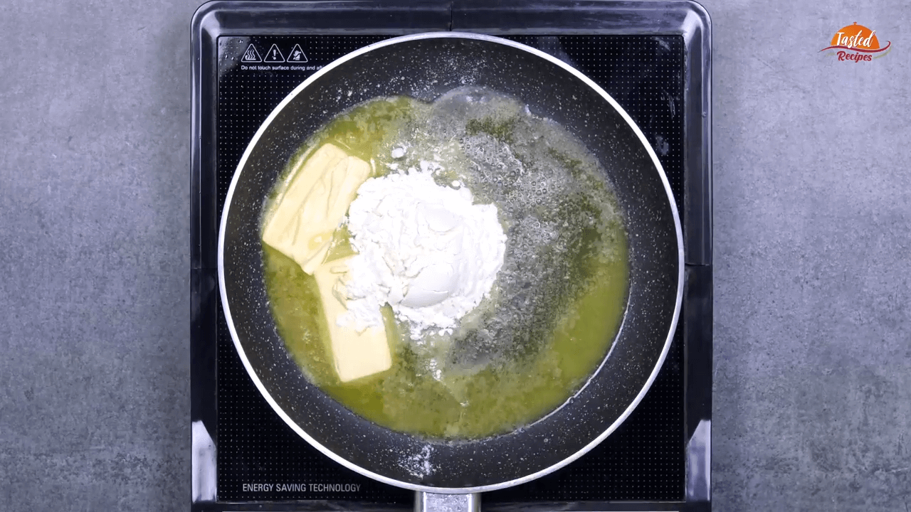 creamy white sauce step-2