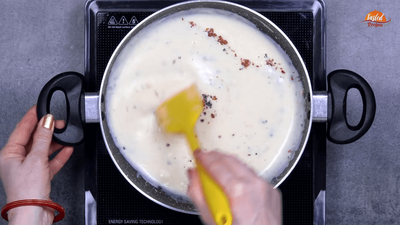 creamy white sauce step-5
