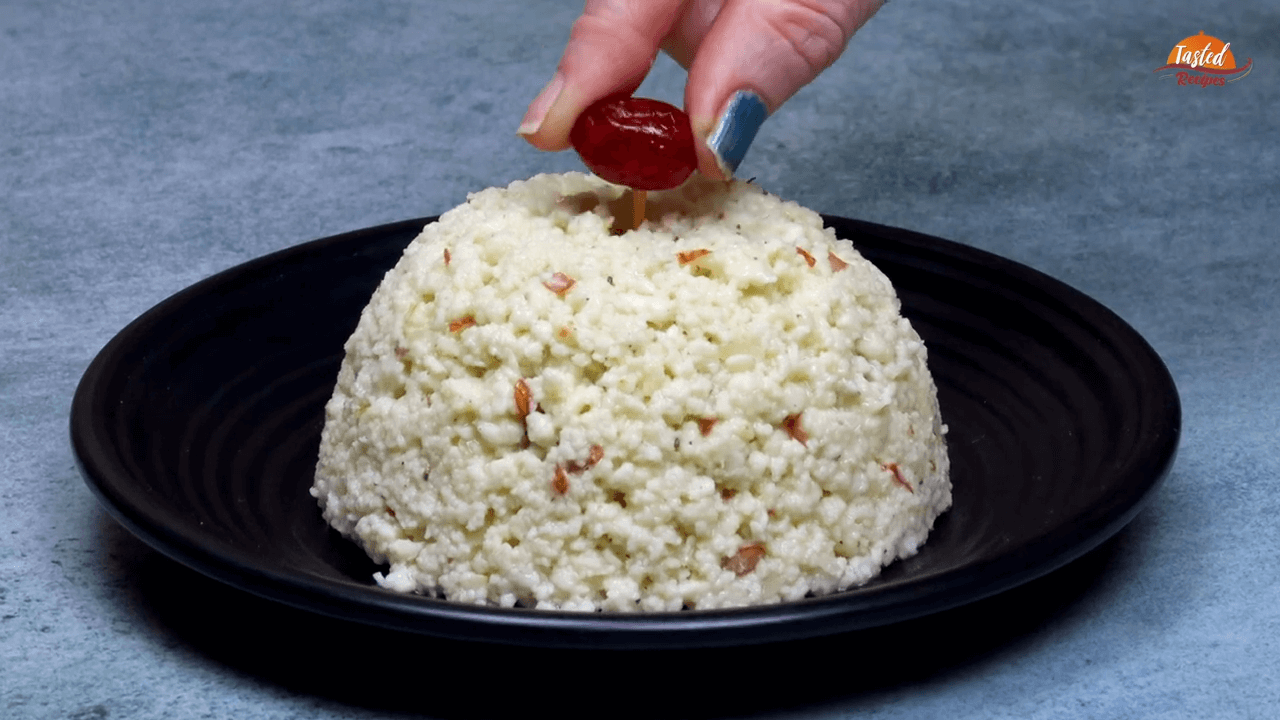 paneer halwa step-6