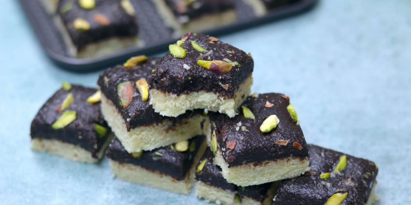 Double Layer Chocolate Mawa Barfi