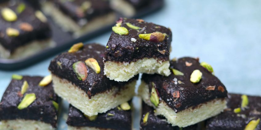 Double Layer Chocolate Mawa Barfi