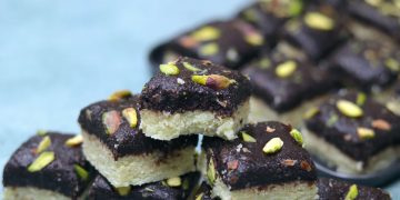 Double Layer Chocolate Mawa Barfi