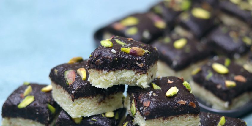Double Layer Chocolate Mawa Barfi
