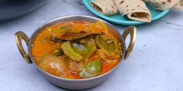 Onion Capsicum Sabji