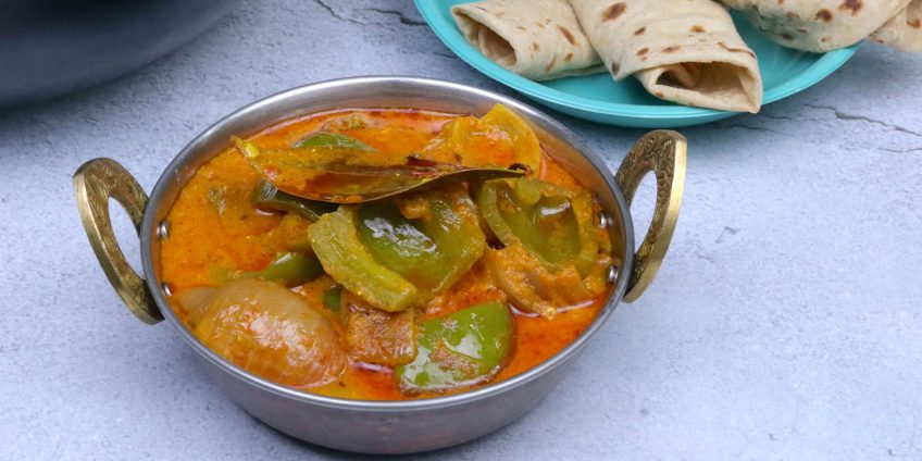 Onion Capsicum Sabji