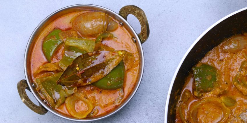 Onion Capsicum Sabji
