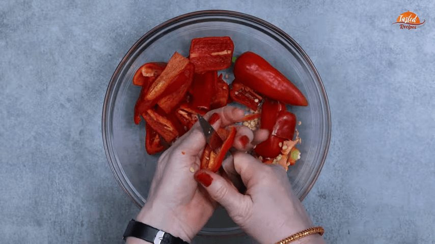 Red Chili Pickle step-1