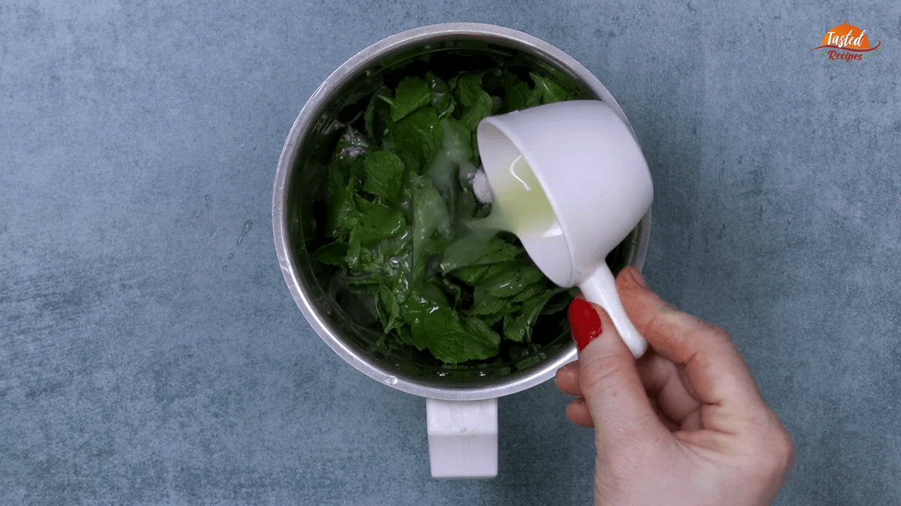 Mint Nimbu Pani step-2