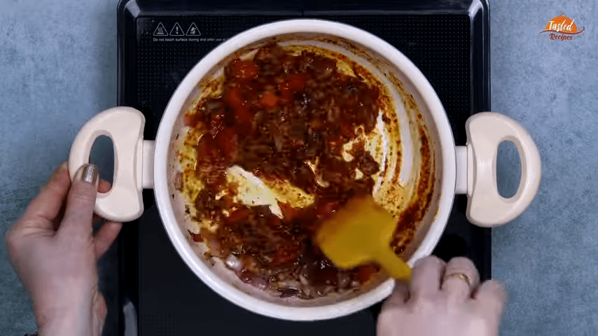 Palak Matar Malai step-3