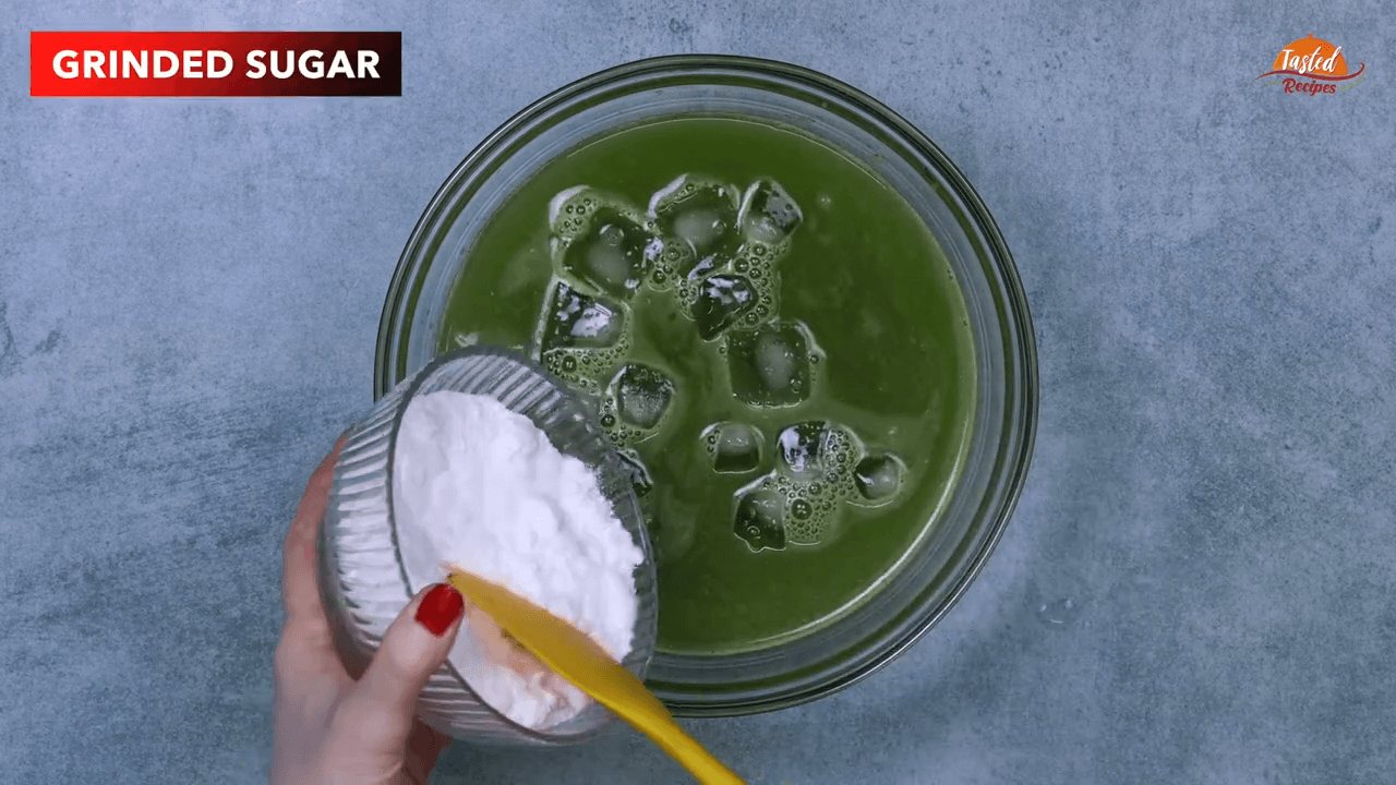 Mint Nimbu Pani step-4