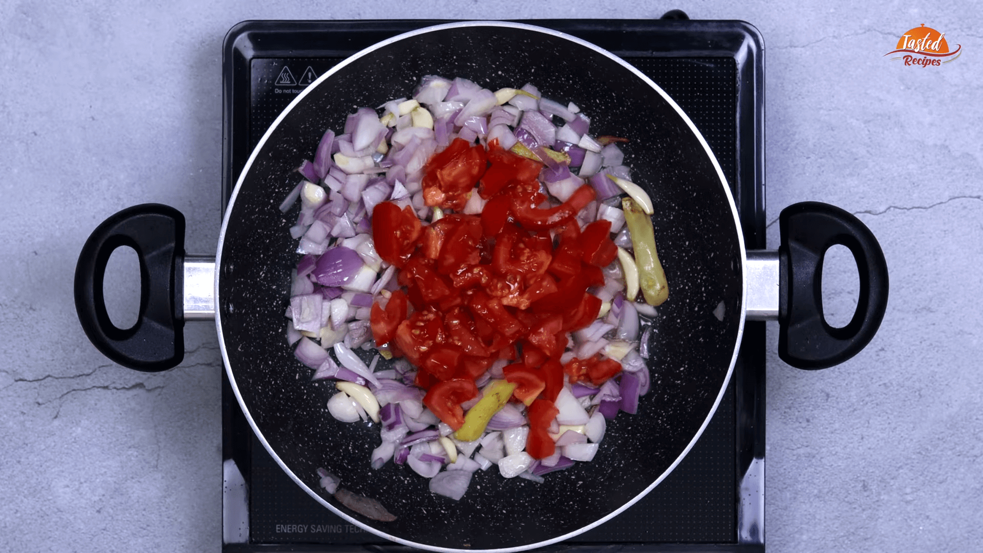 Onion Capsicum Sabji step-3