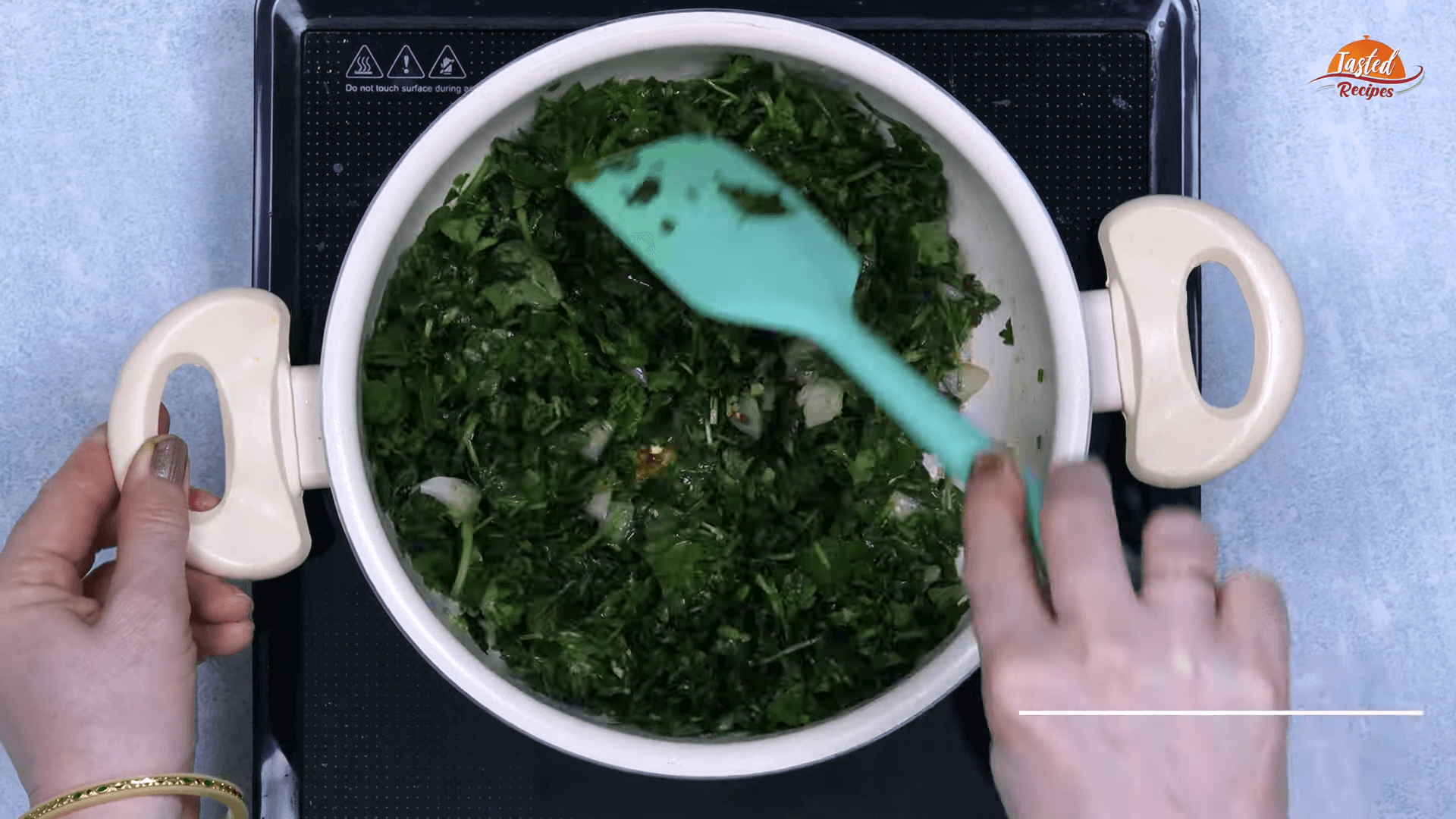 Methi Matar Malai step-3