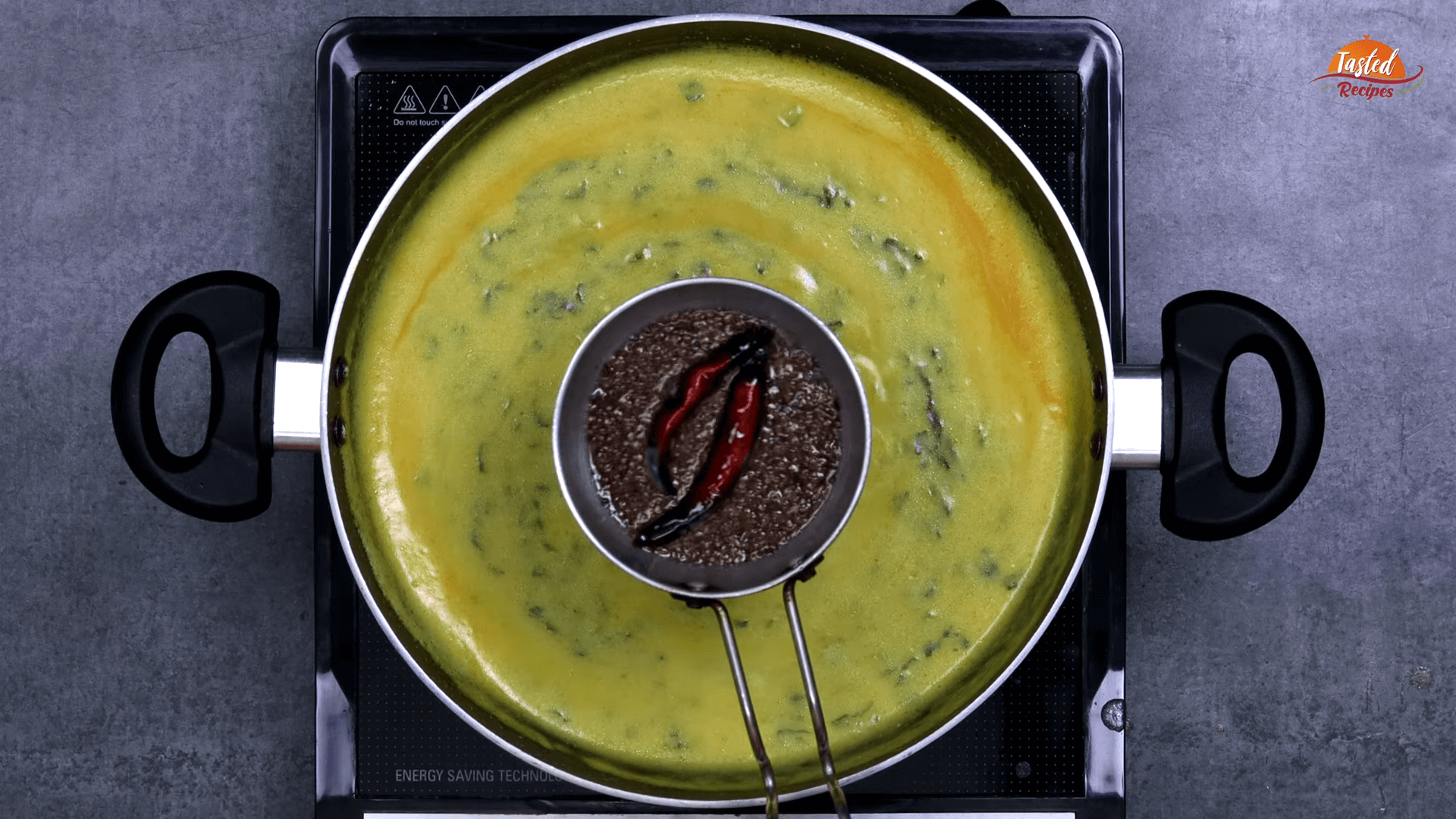 Palak Kadhi step-6