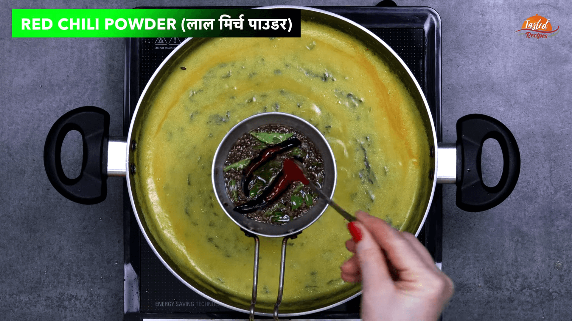 Palak Kadhi step-7