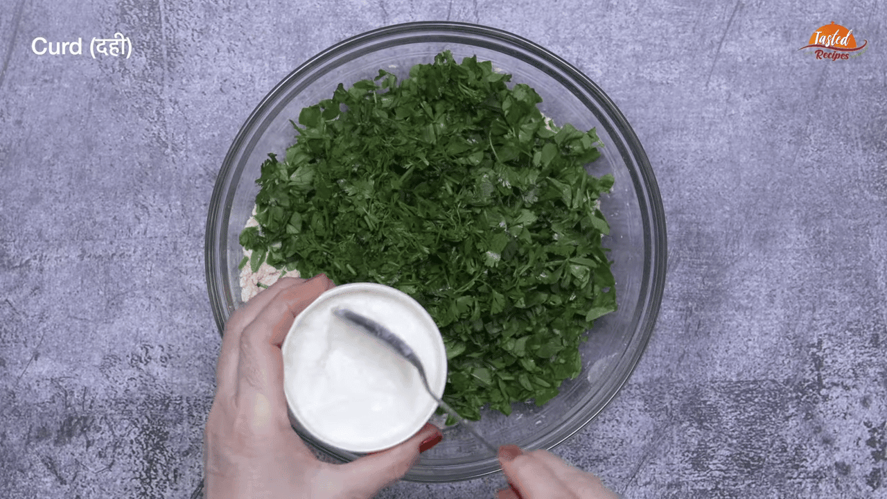Methi thepla step