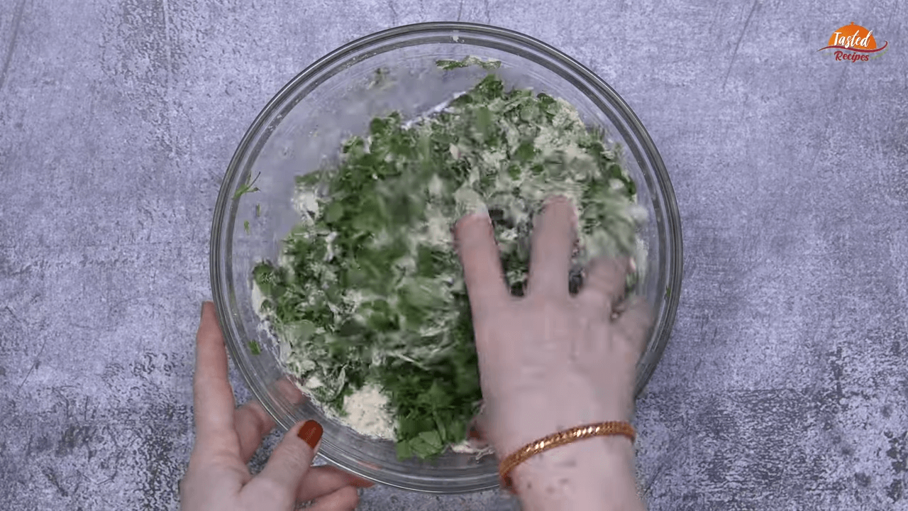 Methi thepla step