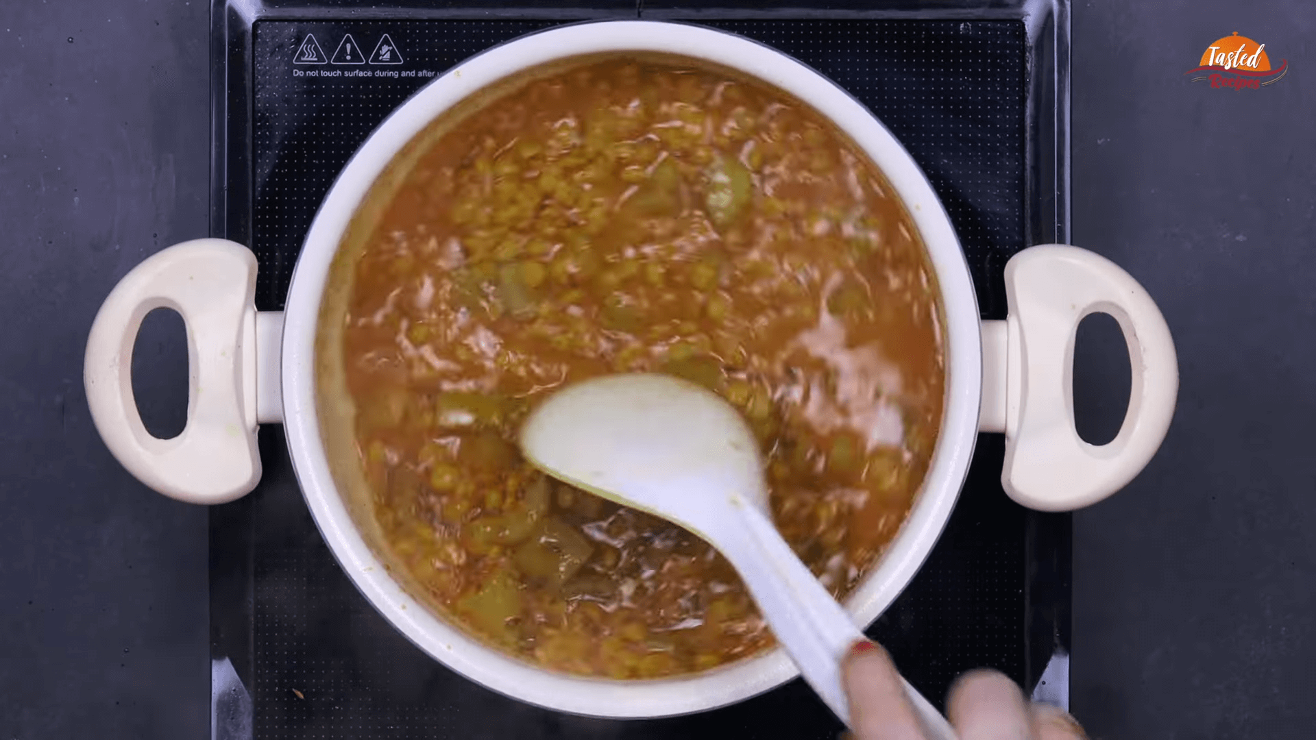 Chana Dal Lauki Without Onion Step 5