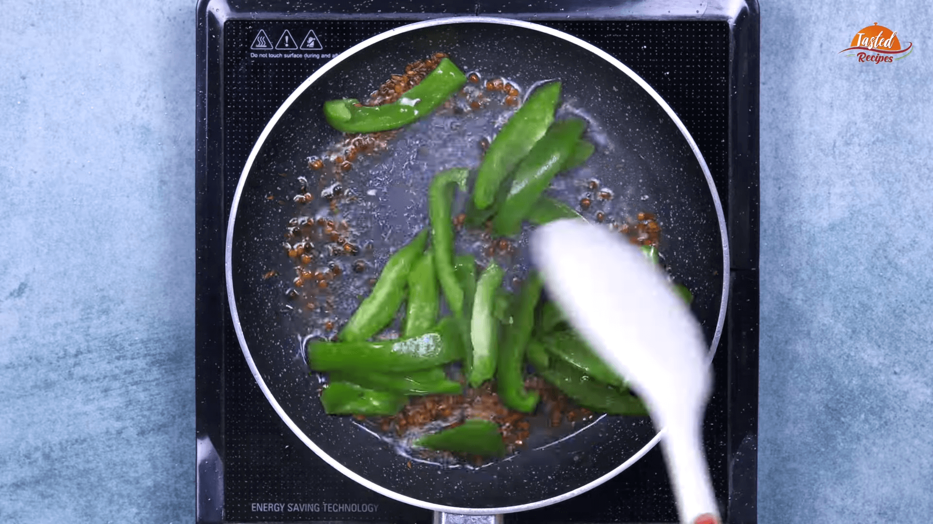 Green Garlic Bhindi step-3