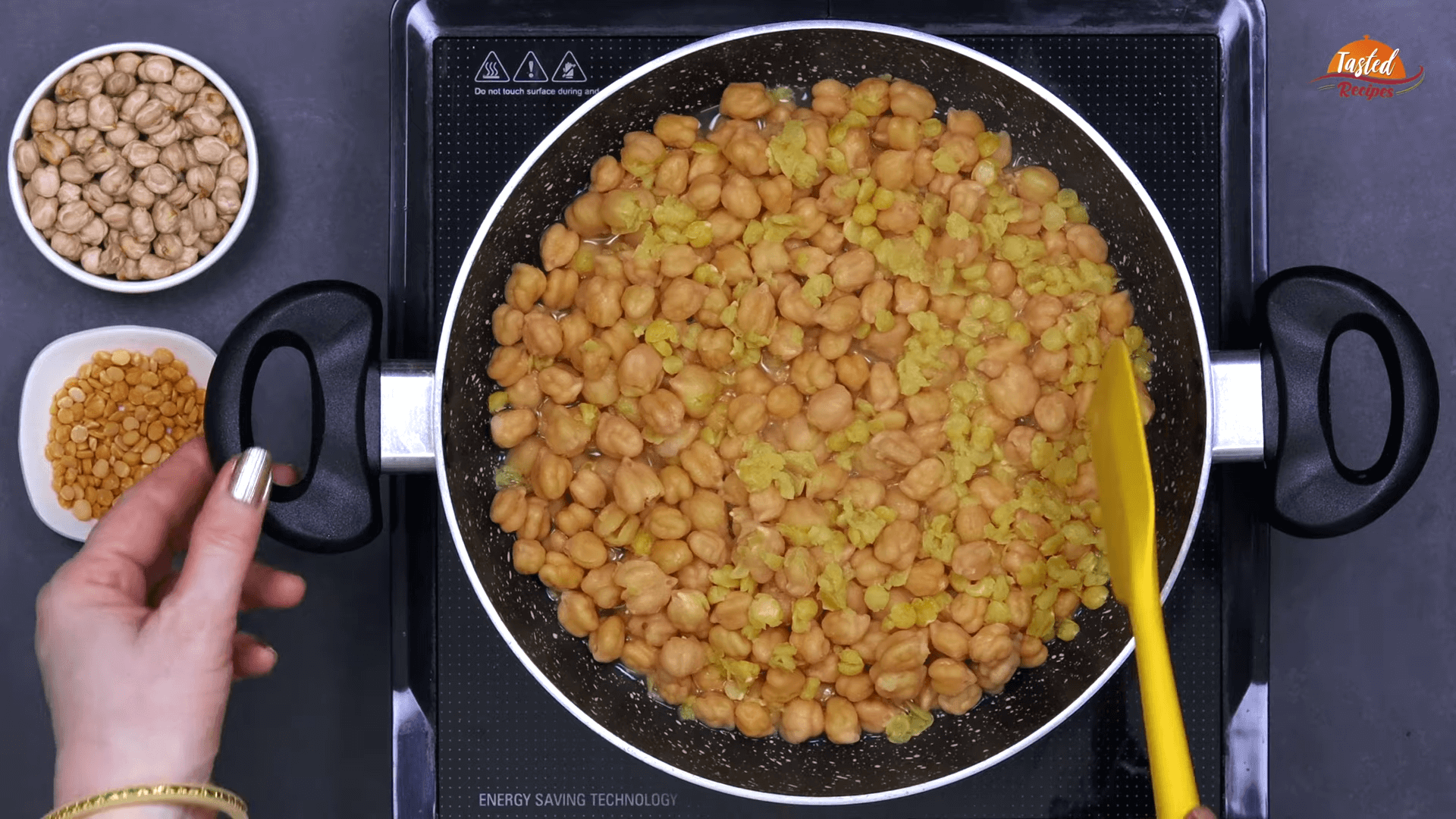 Dhaniya Chole Masala step-4
