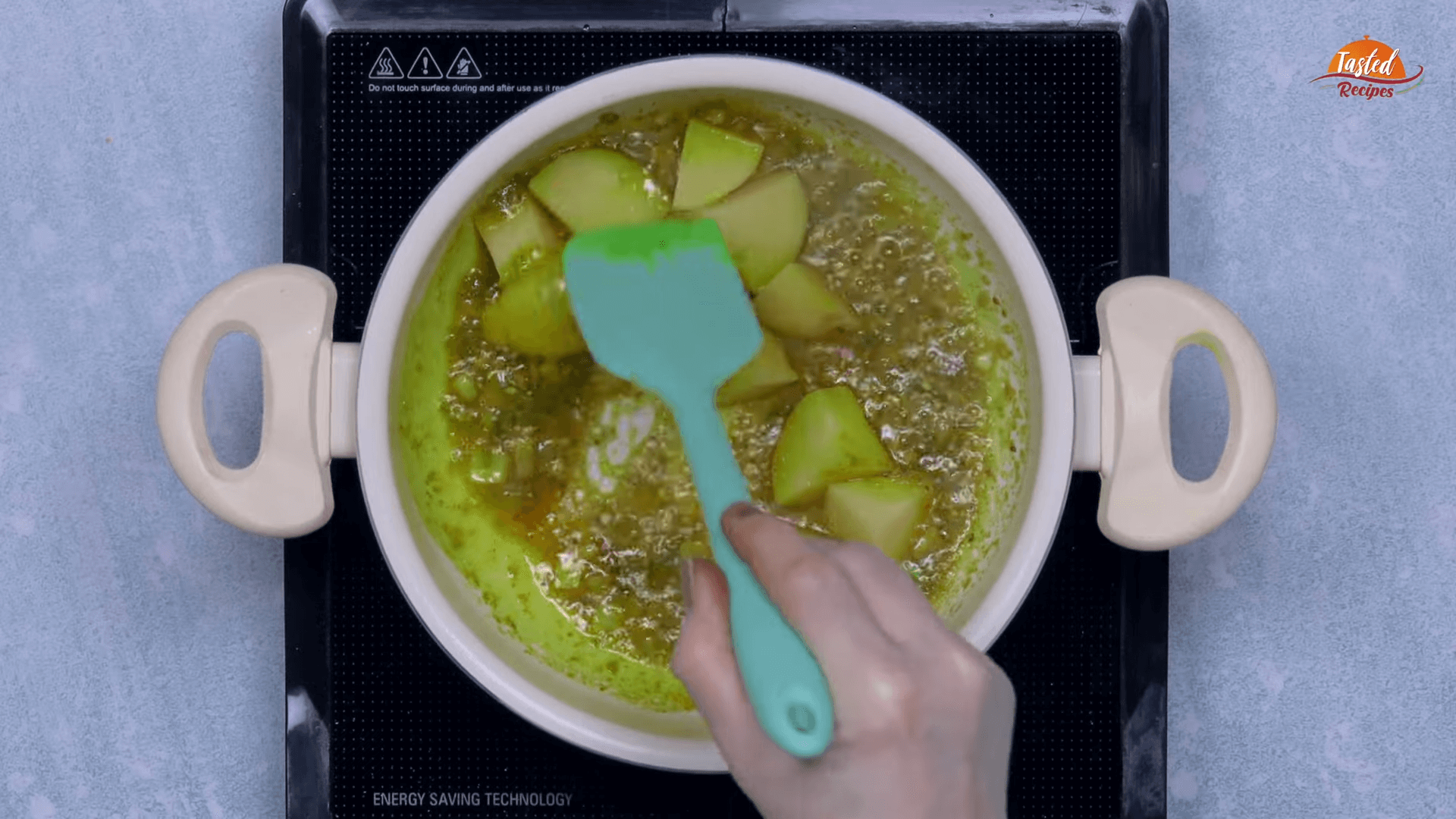 Gawar Phali Aloo Sabji step-4