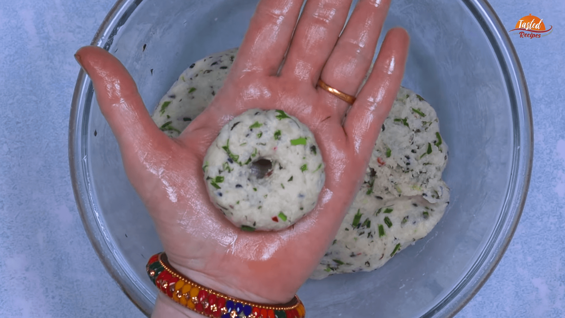 Poha Rava Vada step-5