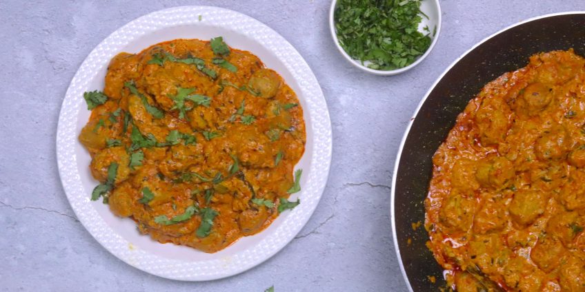 Soya Chunks Curry