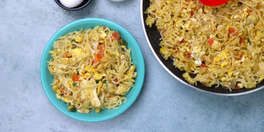Maggi Anda Bhurji